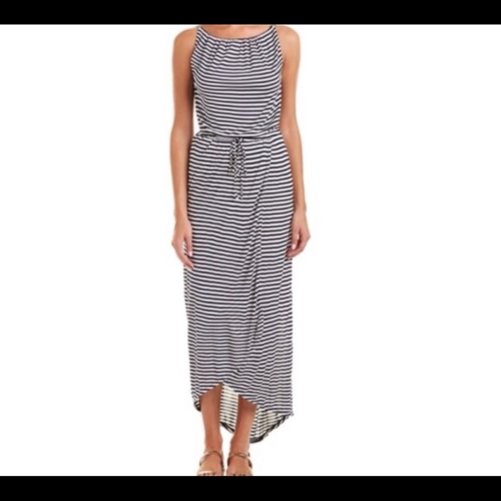 Cabi Boat Stripe Maxi Dress size M